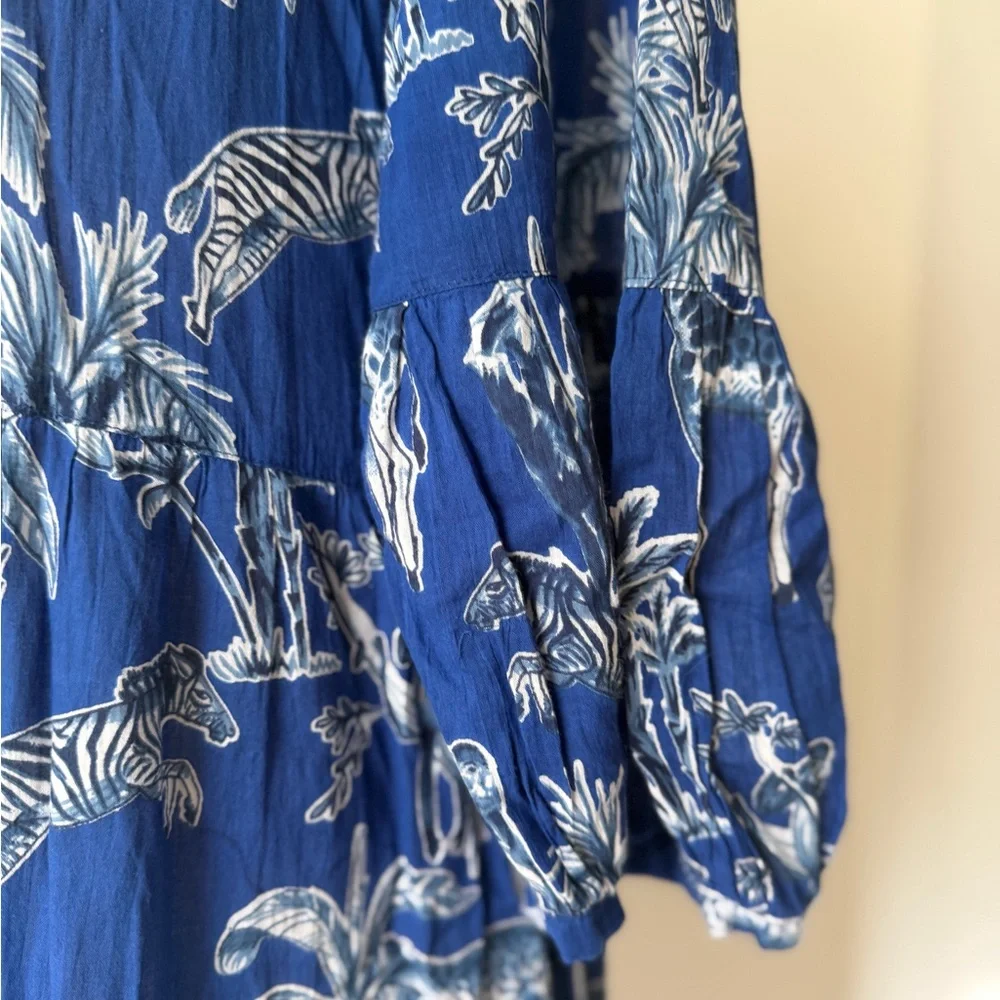 RARE Mary Marshmallow blue safari dress - Picture 5 of 10